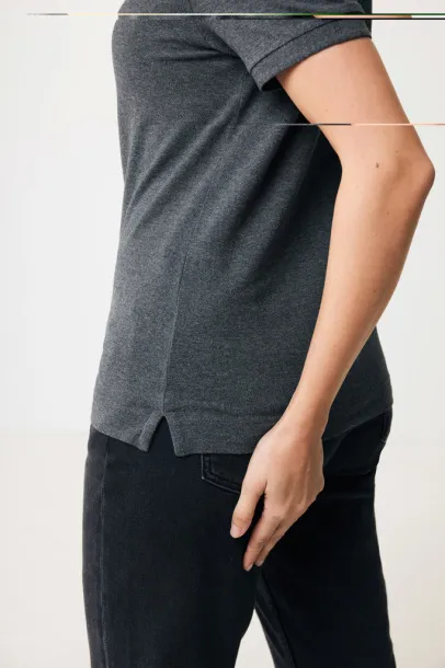  Iqoniq Yosemite recycled cotton pique polo - iqoniq anthracite 