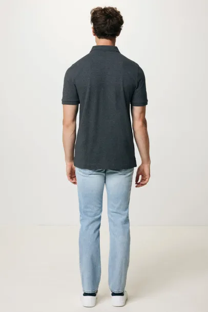  Iqoniq Yosemite recycled cotton pique polo - iqoniq anthracite 