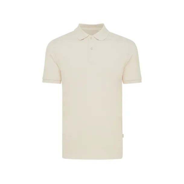 Iqoniq Yosemite unisex polo kratka majica od recikliranog pique pamuka, 220 g/m² - iqoniq natural raw