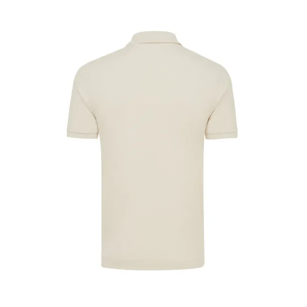  Iqoniq Yosemite unisex polo kratka majica od recikliranog pique pamuka - iqoniq natural raw