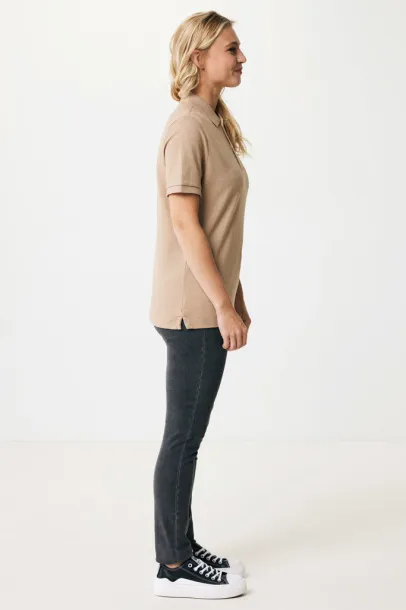  Iqoniq Yosemite recycled cotton pique polo - iqoniq brown 