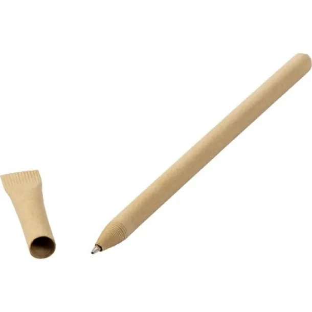  Recycled cardboard ball pen brown