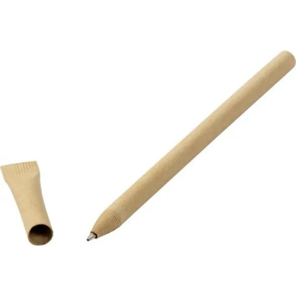  Recycled cardboard ball pen brown