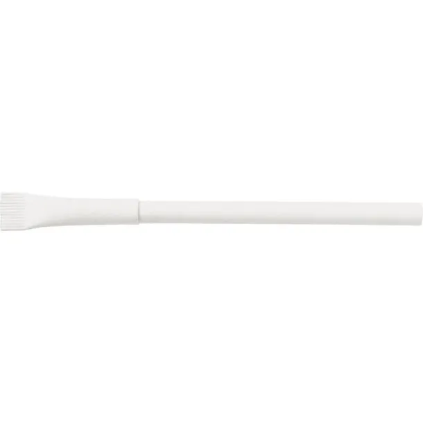  Recycled cardboard ball pen white