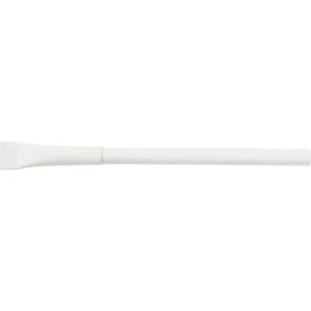  Recycled cardboard ball pen white