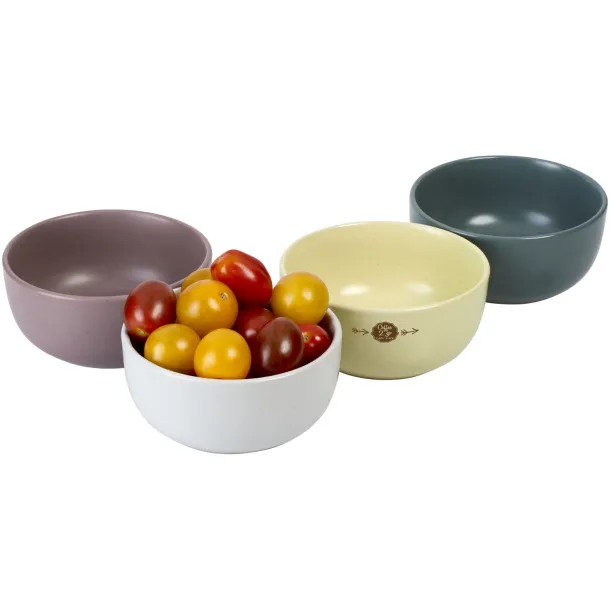 York 4-piece multicolour ramekins - Jamie Oliver White