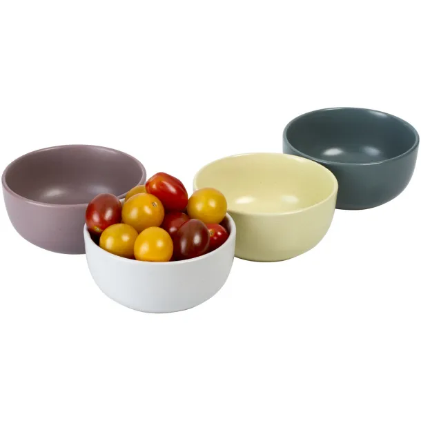 York 4-piece multicolour ramekins - Jamie Oliver White