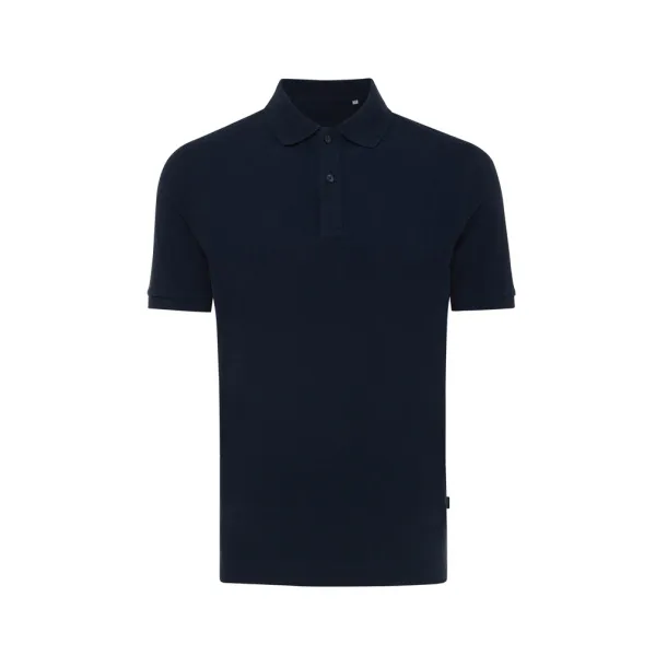  Iqoniq Yosemite unisex polo kratka majica od recikliranog pique pamuka, 220 g/m² - iqoniq navy