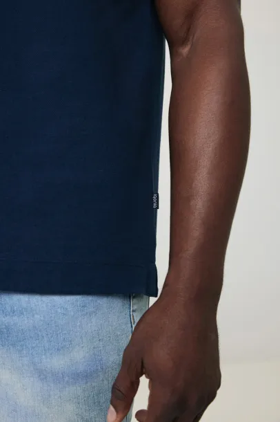  Iqoniq Yosemite recycled cotton pique polo - iqoniq blue 
