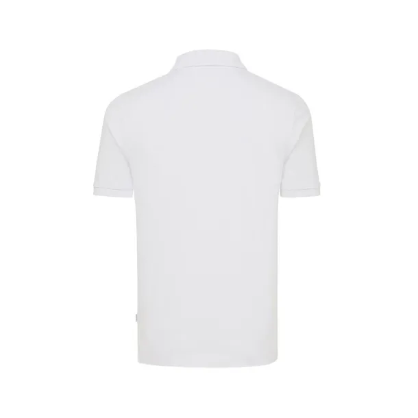  Iqoniq Yosemite unisex polo kratka majica od recikliranog pique pamuka - iqoniq recycled white 