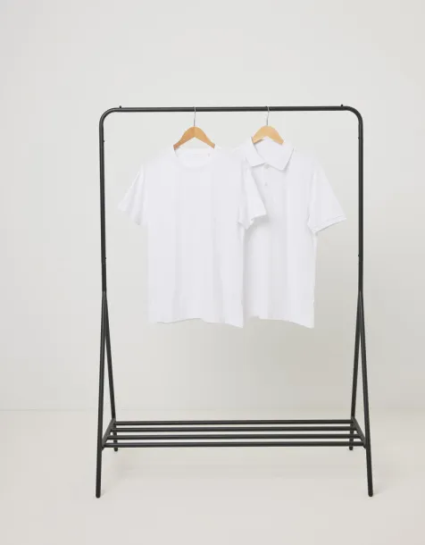  Iqoniq Yosemite unisex polo kratka majica od recikliranog pique pamuka, 220 g/m² - iqoniq recycled white