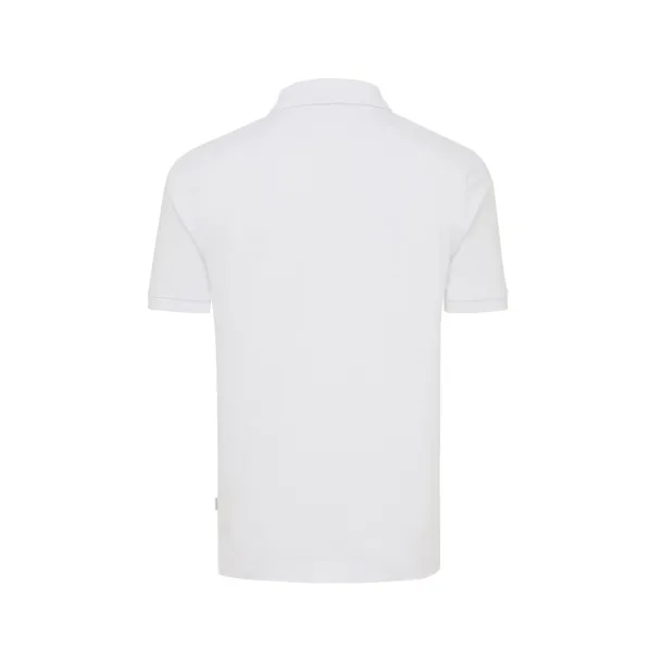  Iqoniq Yosemite unisex polo kratka majica od recikliranog pique pamuka, 220 g/m² - iqoniq recycled white
