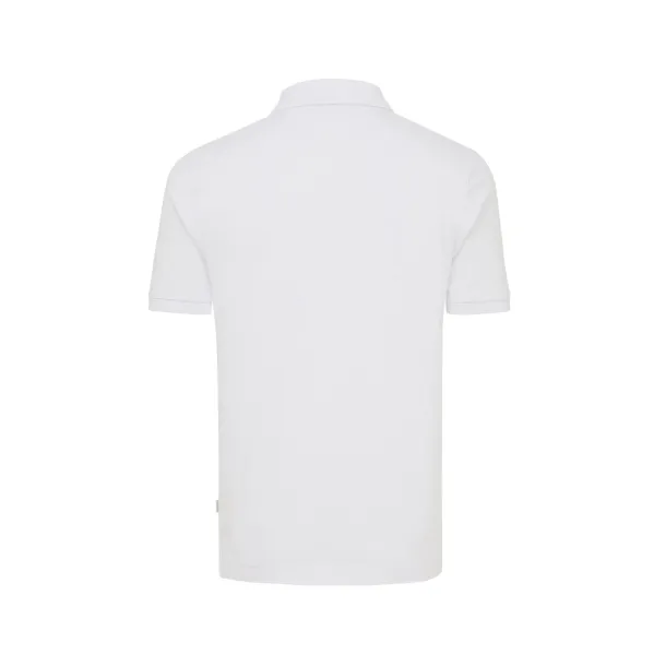  Iqoniq Yosemite unisex polo kratka majica od recikliranog pique pamuka, 220 g/m² - iqoniq recycled white