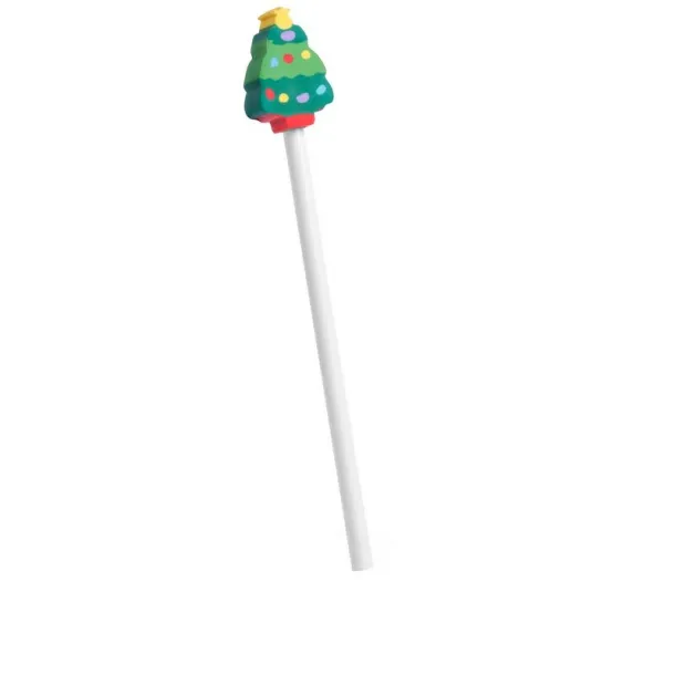  Pencil with eraser, Christmas pattern 45533C