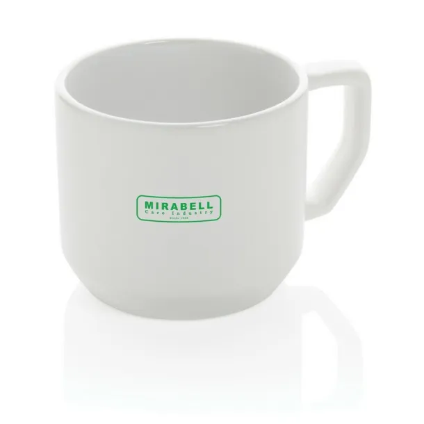  Ceramic modern mug Bijela