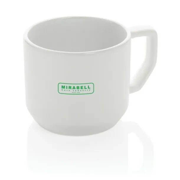  Ceramic modern mug white