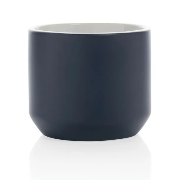  Ceramic modern mug navy blue