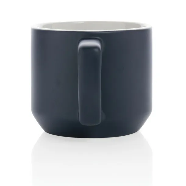  Ceramic modern mug navy blue