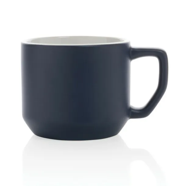  Ceramic modern mug navy blue