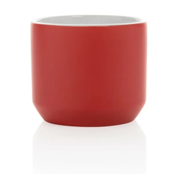  Ceramic modern mug Crvena