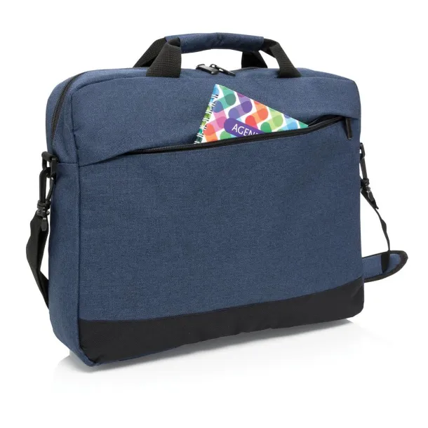  Trend 15.6” laptop bag - XD Collection Navy Blue Black