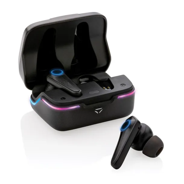  RGB gaming earbuds with ENC - Gaming Hero Black 