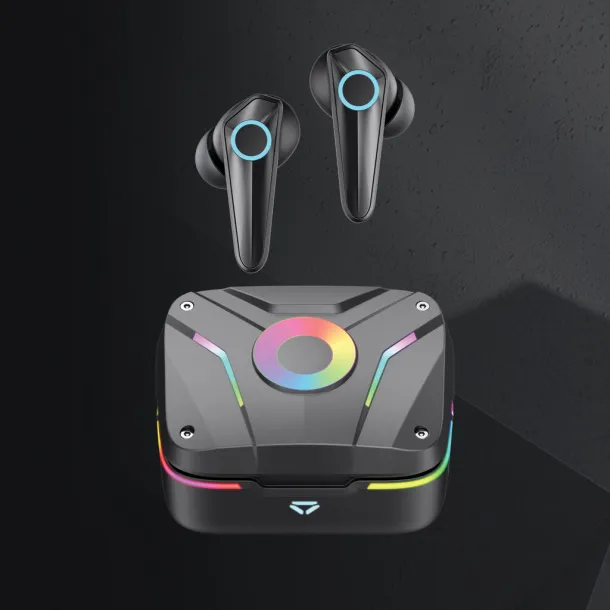  RGB gaming earbuds with ENC - Gaming Hero Black 