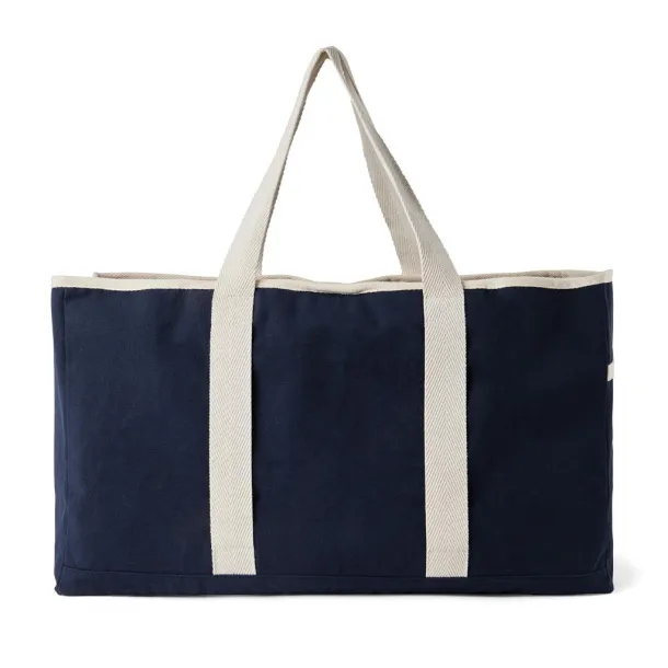  VINGA Volonne AWARE™ recycled canvas beach bag - Vinga blue 11-0606 TPG