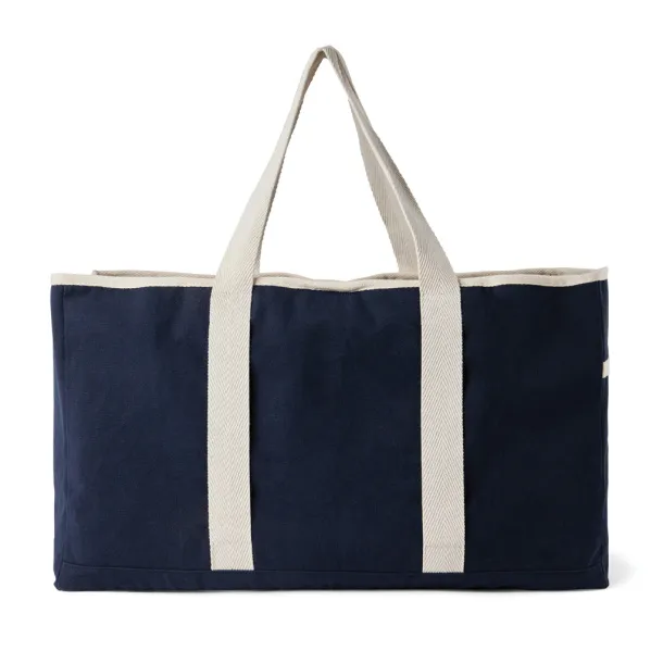  VINGA Volonne AWARE™ recycled canvas beach bag - Vinga blue 11-0606 TPG