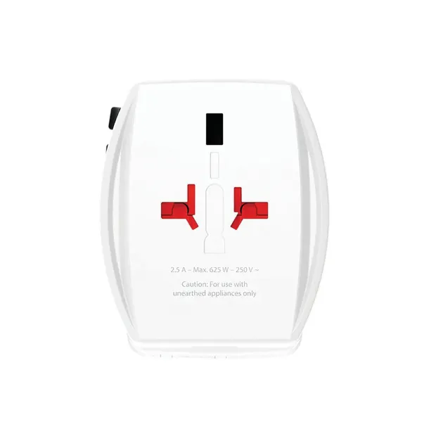 SKROSS putni adapter MUV 65W s USB C kabelom - Skross Bijela 
