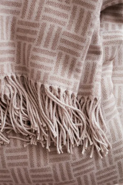  VINGA Lenox blanket - Vinga brown 