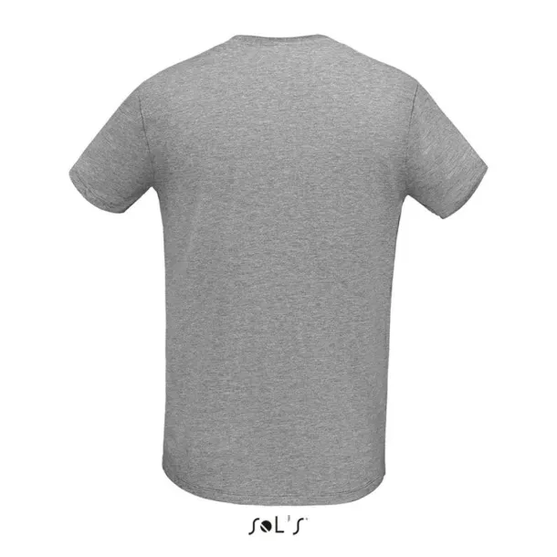  SOL'S MARTIN MEN - ROUND-NECK FITTED JERSEY T-SHIRT - SOL'S Grey Melange