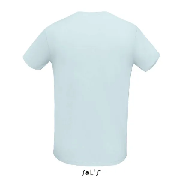  SOL'S MARTIN MEN - ROUND-NECK FITTED JERSEY T-SHIRT - SOL'S Creamy Blue