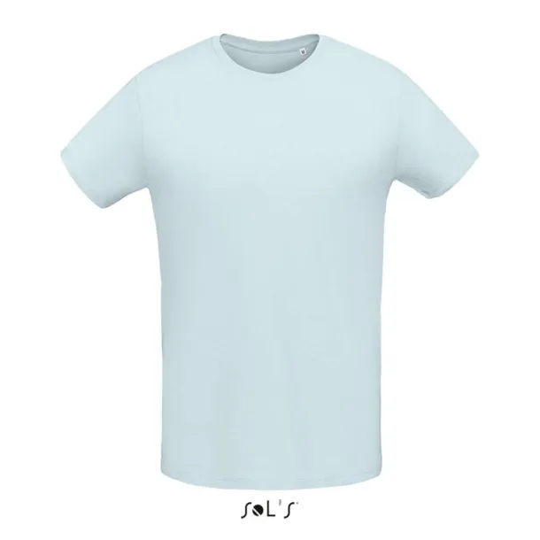  SOL'S MARTIN MEN - ROUND-NECK FITTED JERSEY T-SHIRT - SOL'S Creamy Blue