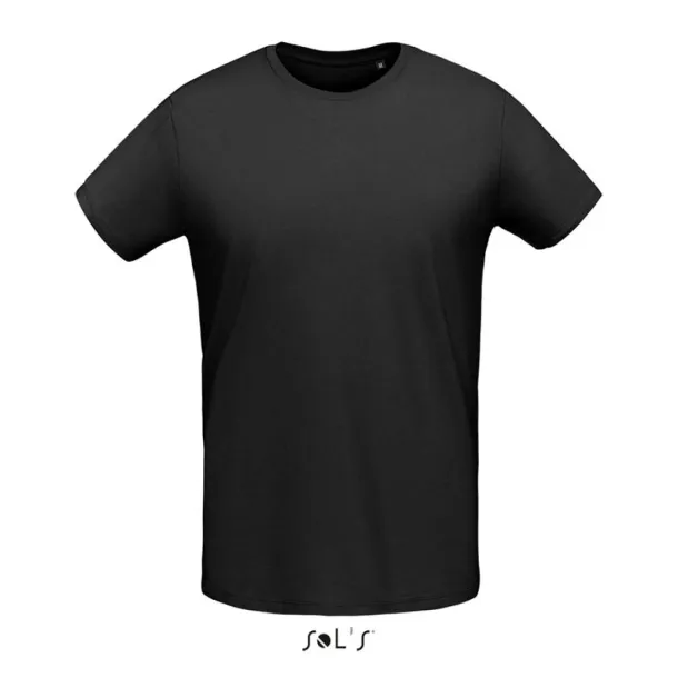  SOL'S MARTIN MEN - ROUND-NECK FITTED JERSEY T-SHIRT - SOL'S Black