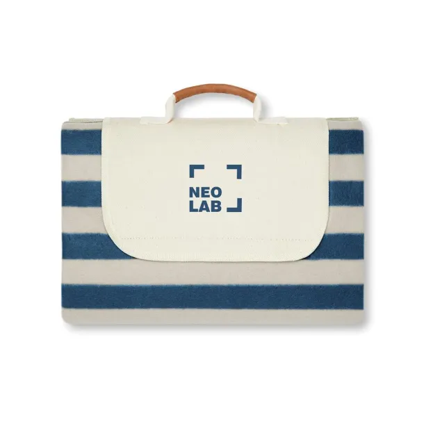  VINGA Alba GRS RPET picnic blanket large - Vinga navy