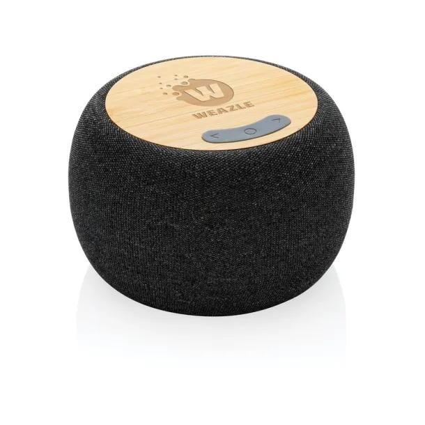  RCS Rplastic/PET FSC®bamboo 5W speaker - XD Collection Grey 