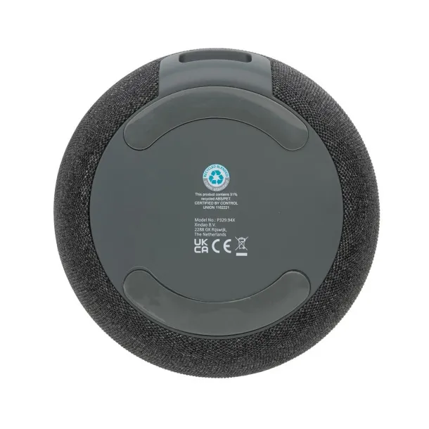  RCS Rplastic/PET FSC®bamboo 5W speaker - XD Collection Grey 