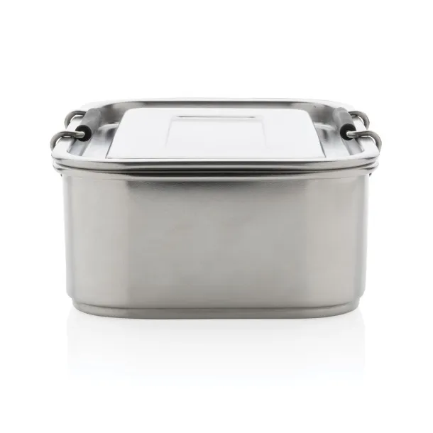  RCS Recycled stainless steel leakproof lunch box - XD Collection Silver 