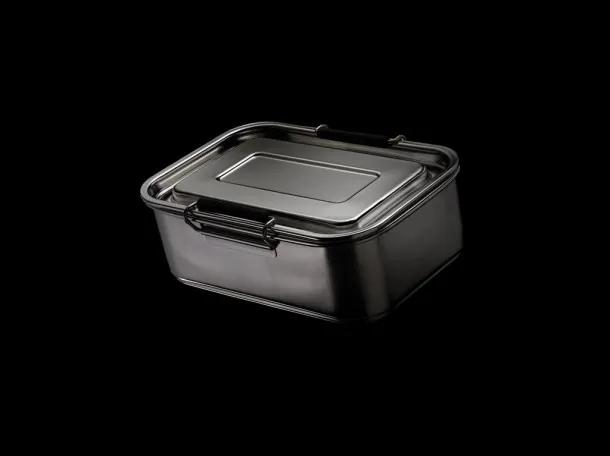  RCS Recycled stainless steel leakproof lunch box - XD Collection Silver 