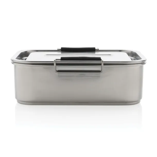  RCS Recycled stainless steel leakproof lunch box - XD Collection Silver 