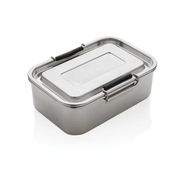  RCS Recycled stainless steel leakproof lunch box - XD Collection Silver 