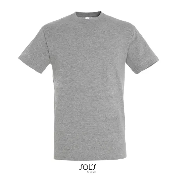 REGENT UNI TSHIRT-150g Grey Melange