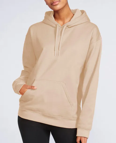 Softstyle flis hoodie za odrasle srednje težine, 285 g/m² - Gildan Sand