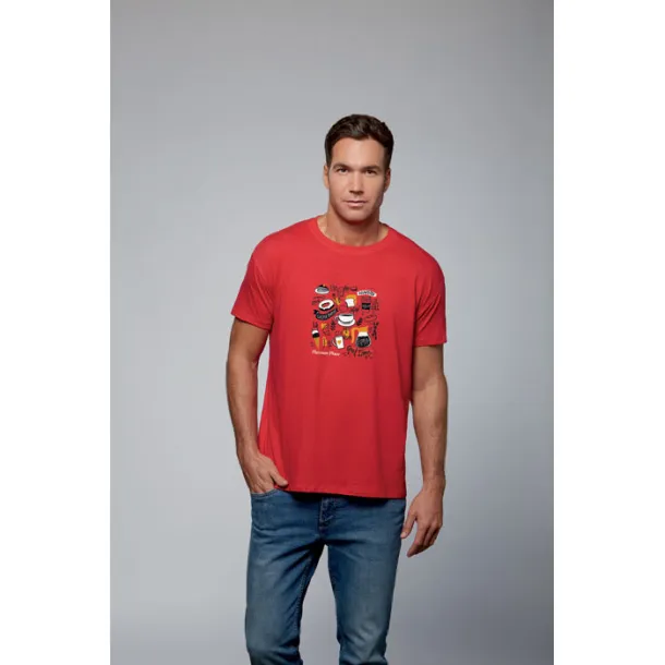 REGENT UNI TSHIRT-150g tango red