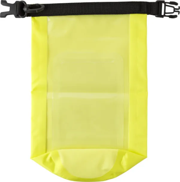 PIA Polyester (210T) watertight bag yellow