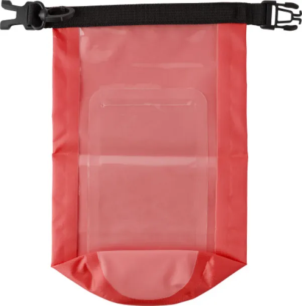 PIA Polyester (210T) watertight bag Crvena
