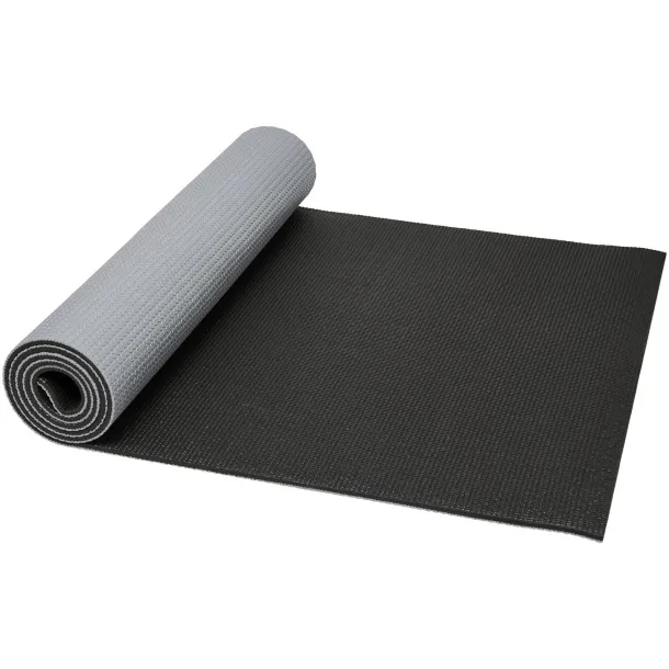 Babaji yoga mat Grey Solid black