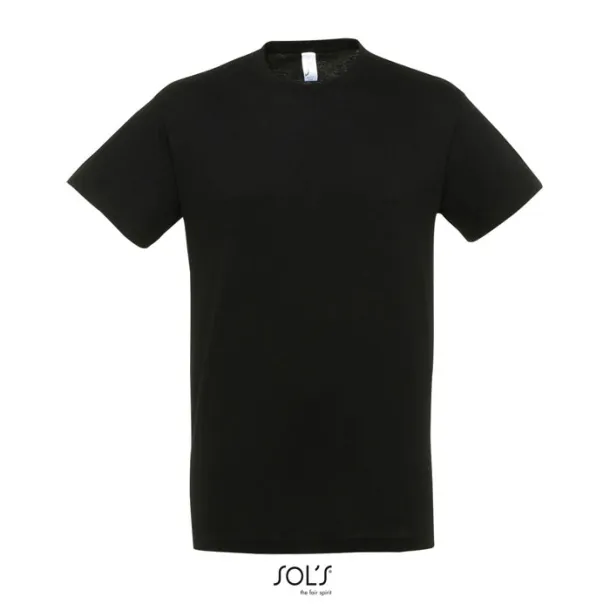 REGENT UNI TSHIRT-150g deep black