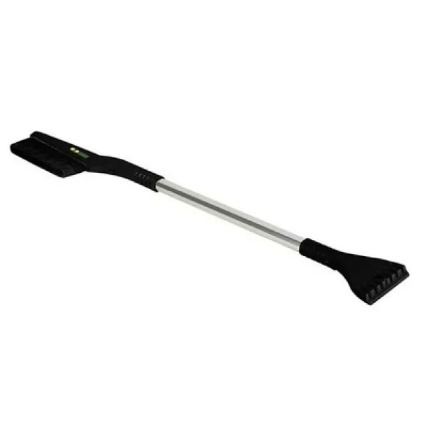  Ice scraper with snow bristle, telescopic handle (max. 88 cm) Crna